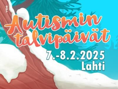 Autismin talvipäivät, Lahti 2025 banneri