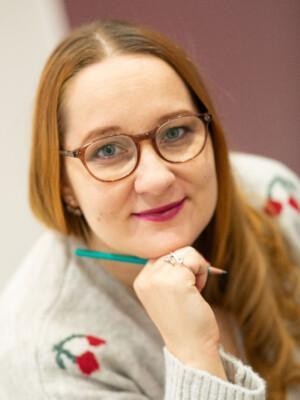 Lähikuva Mari-Pauliina Tervosta.