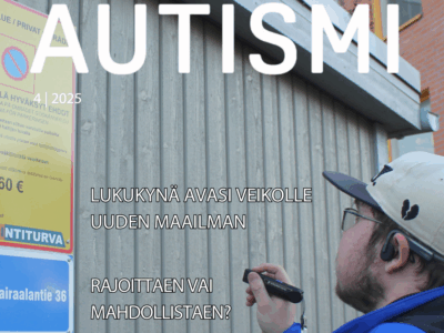 Autismi-lehden 4/2025 kansikuva rajattuna.
